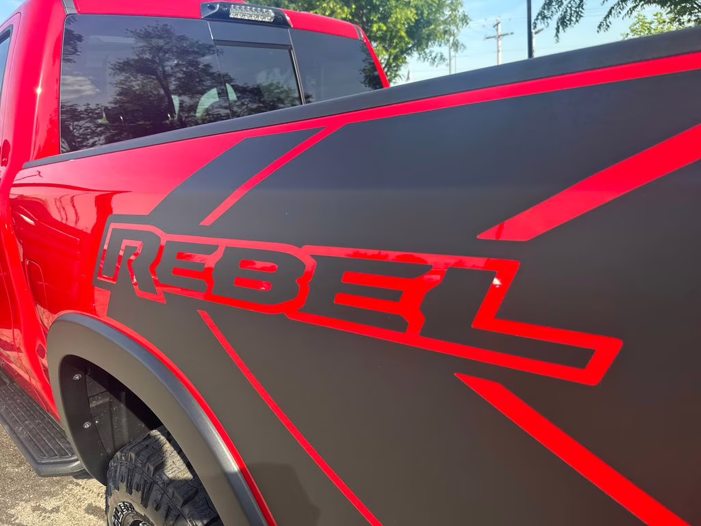 2025 Flame Red Clearcoat Ram 1500 Rebel 4X4 Truck