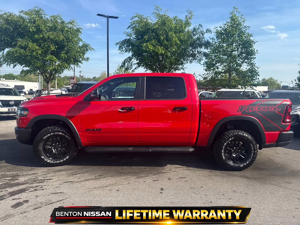 2025 Flame Red Clearcoat Ram 1500 Rebel 4X4 Truck