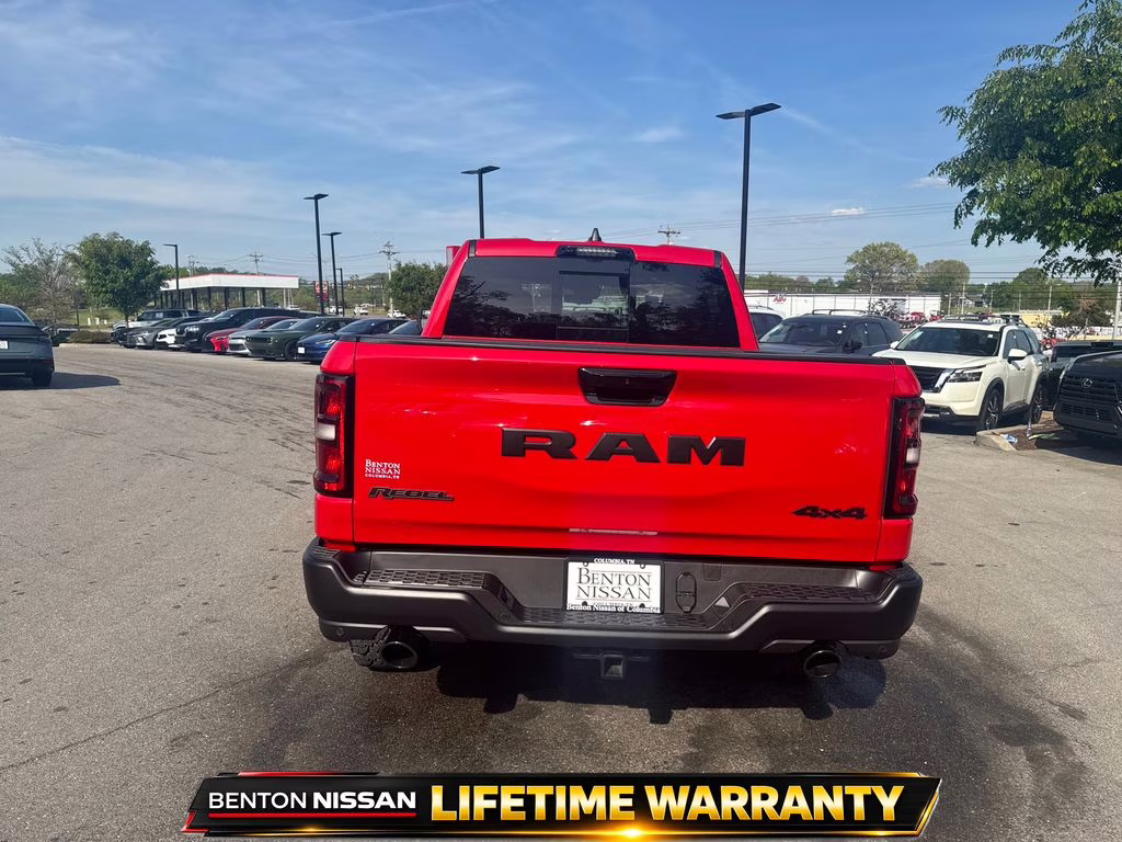 2025 Flame Red Clearcoat Ram 1500 Rebel 4X4 Truck