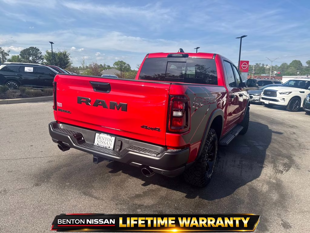 2025 Flame Red Clearcoat Ram 1500 Rebel 4X4 Truck