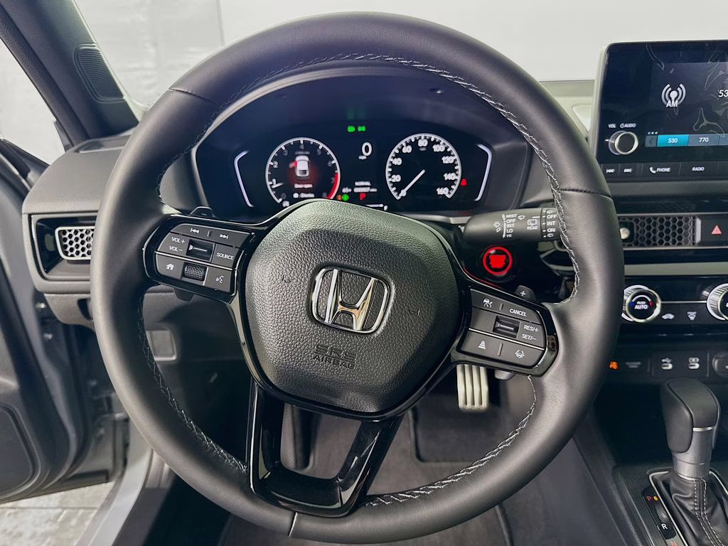 2026 Urban Gray Pearl Honda Civic Sport FWD Hatchback