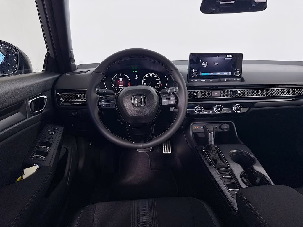 2026 Urban Gray Pearl Honda Civic Sport FWD Hatchback