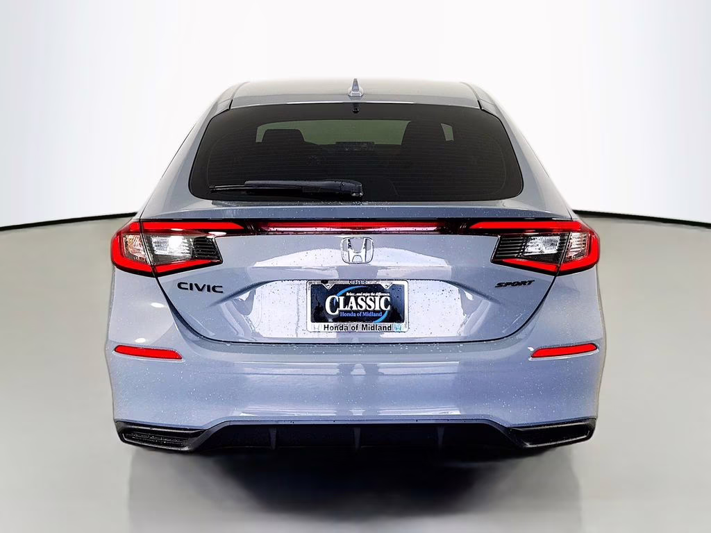 2026 Urban Gray Pearl Honda Civic Sport FWD Hatchback