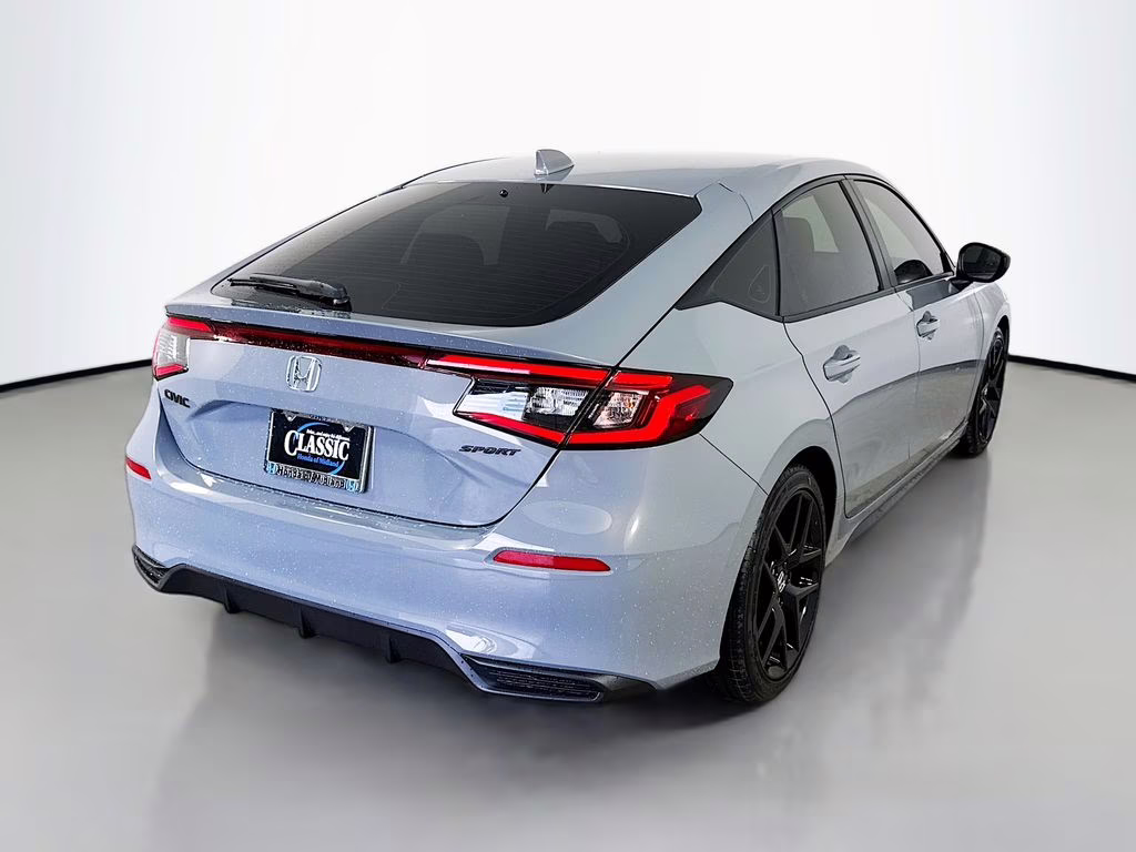 2026 Urban Gray Pearl Honda Civic Sport FWD Hatchback