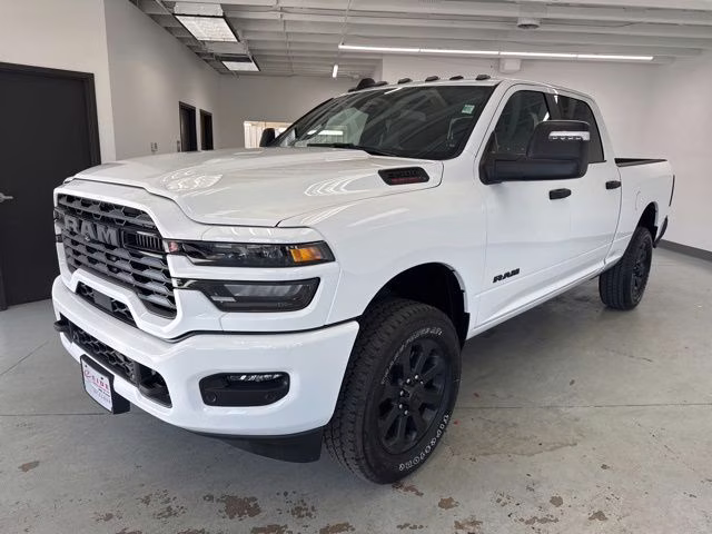 2026 Bright White Clearcoat Ram 3500 Big Horn Night Edition 4X4 Truck