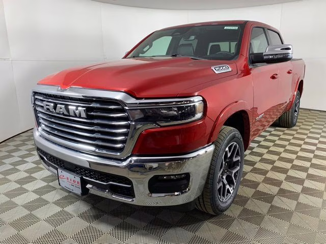 2026 Molten Red Pearlcoat Ram 1500 Laramie 4X4 Truck