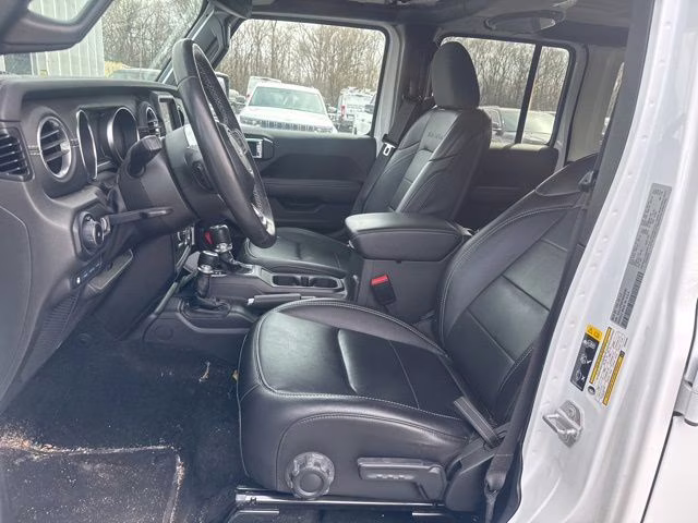 2023 Bright White Clearcoat Jeep Wrangler Sahara 4xe 4X4 SUV