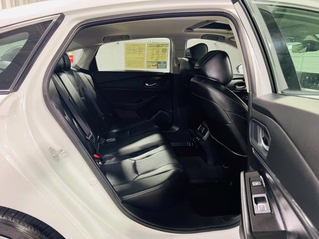 2023 White Honda Accord Hybrid Touring FWD Sedan