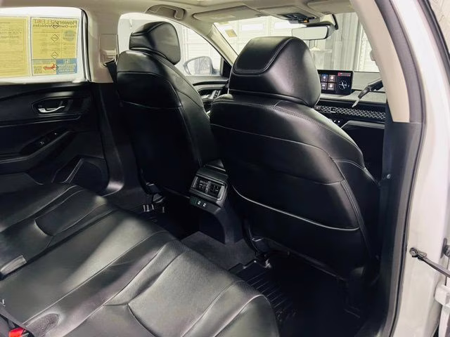 2023 White Honda Accord Hybrid Touring FWD Sedan