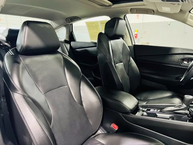 2023 White Honda Accord Hybrid Touring FWD Sedan