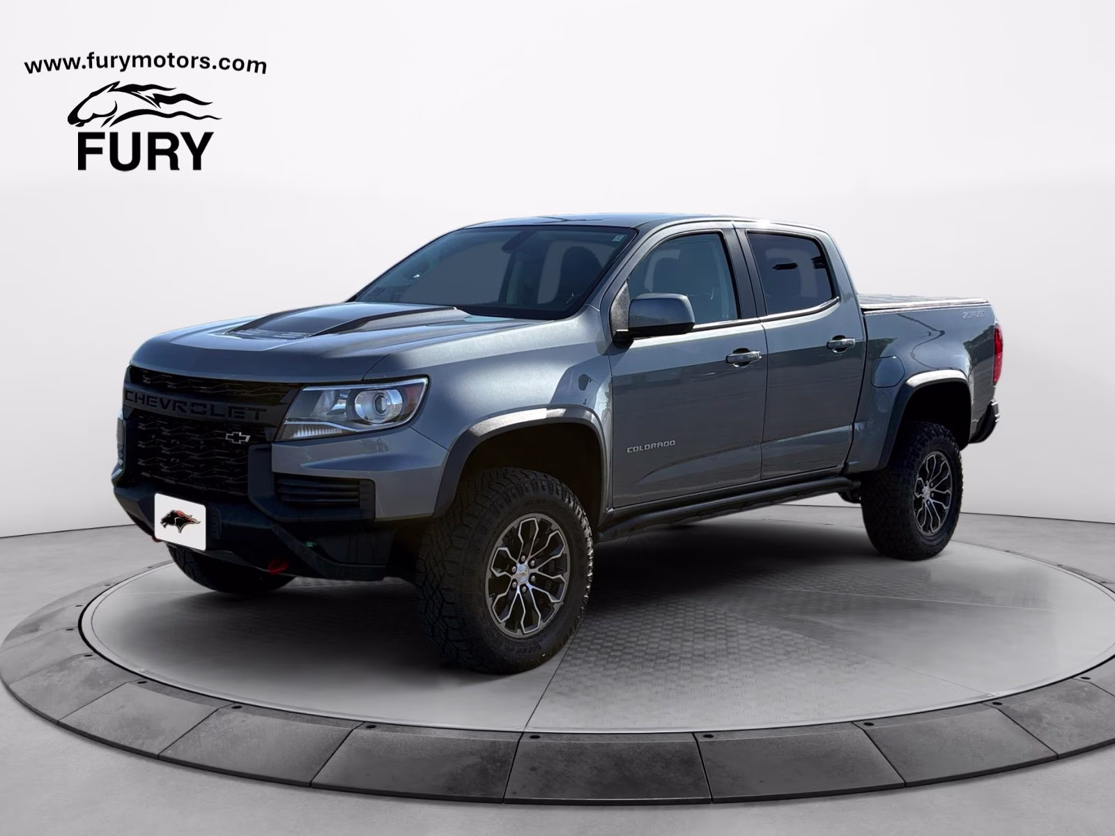 2022 Silver Chevrolet Colorado ZR2 4X4 Truck