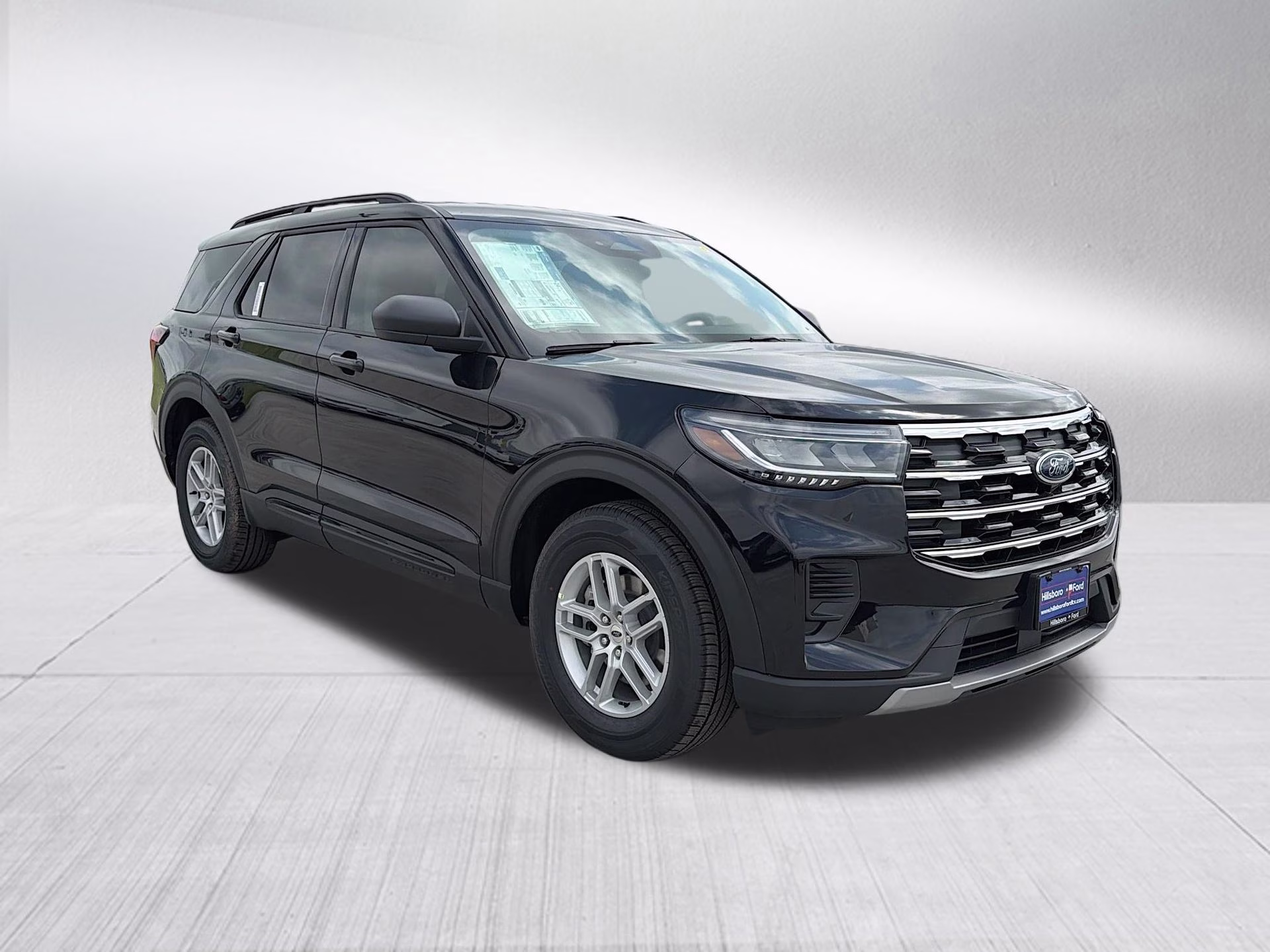 2026 Agate Black Metallic Ford Explorer Active RWD SUV