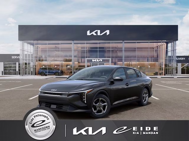 2026 Interstellar Gray Kia K4 LXS FWD Sedan