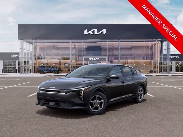 2026 Interstellar Gray Kia K4 LXS FWD Sedan