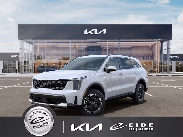 2026 Glacial White Pearl Kia Sorento S AWD SUV