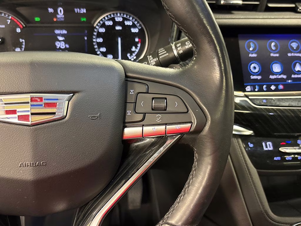 2022 Satin Steel Metallic Cadillac XT6 Premium Luxury AWD SUV