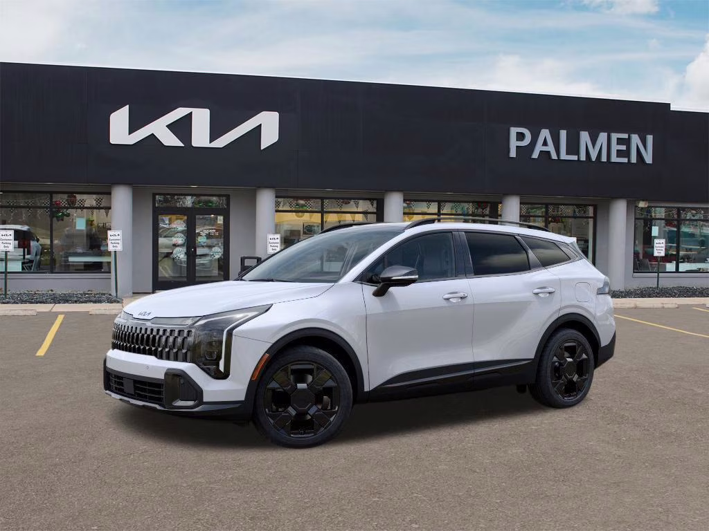 2026 Glacial White Pearl Kia Sportage X-Line AWD SUV