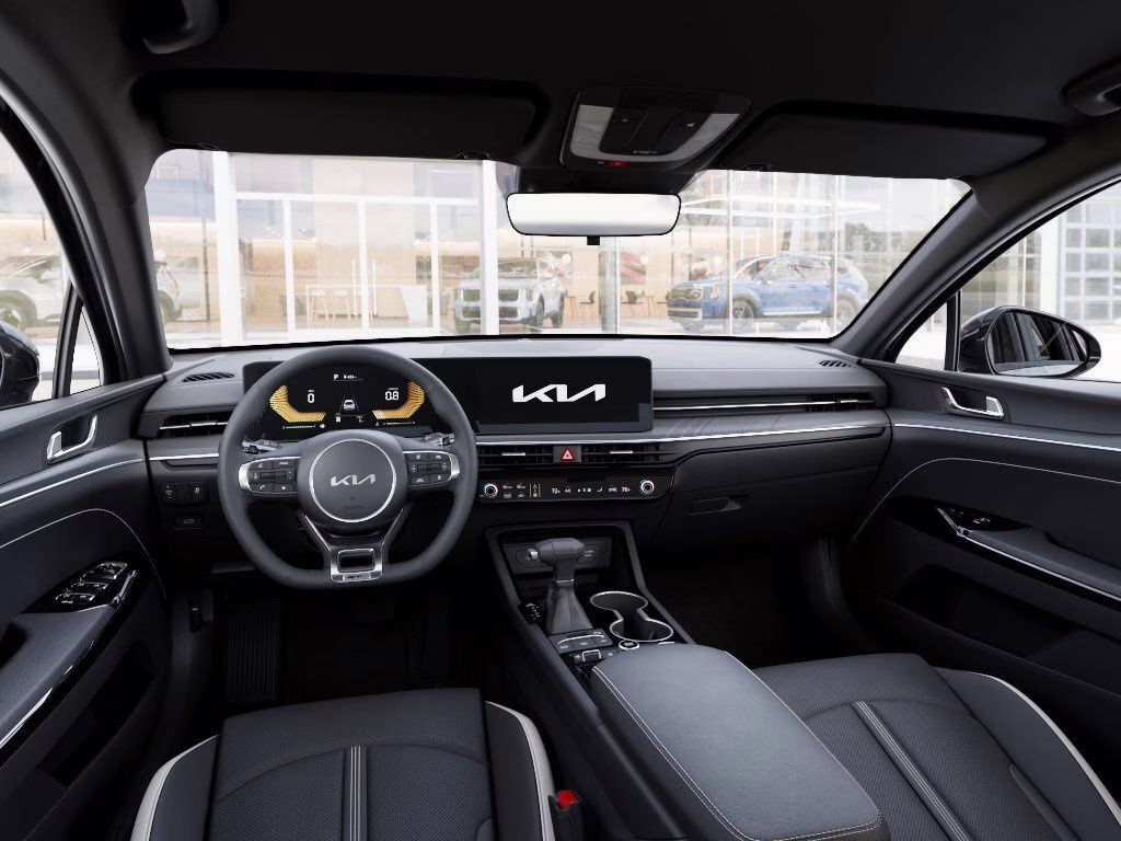 2026 Aurora Black Pearl Kia K5 GT-Line AWD Sedan