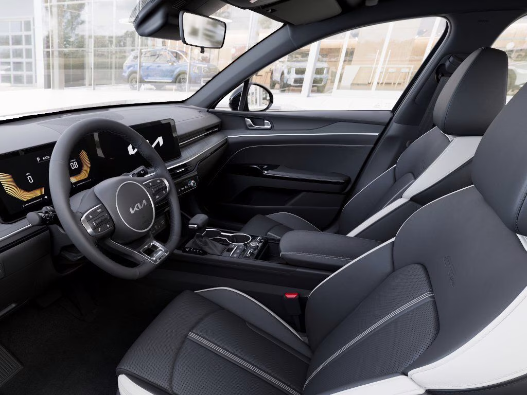 2026 Aurora Black Pearl Kia K5 GT-Line AWD Sedan