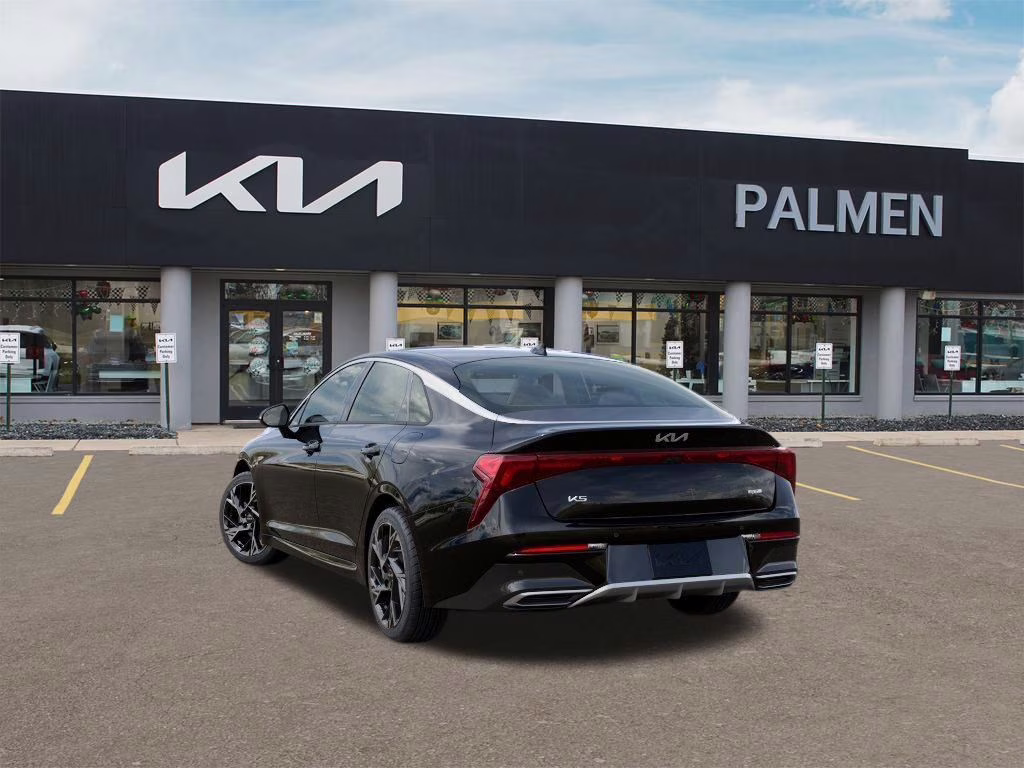 2026 Aurora Black Pearl Kia K5 GT-Line AWD Sedan