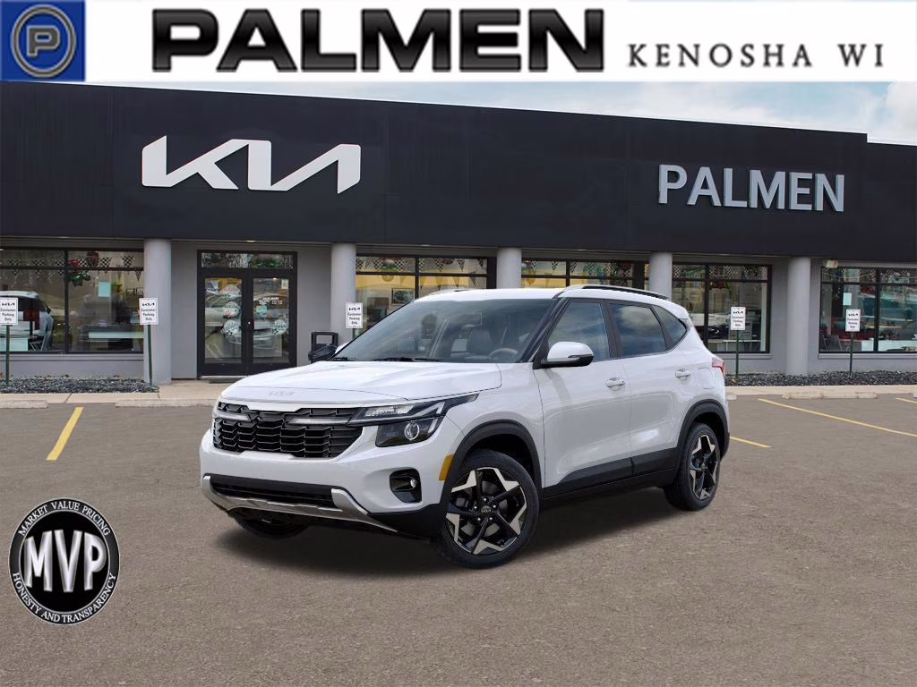 2026 Snow White Pearl Kia Seltos S AWD SUV