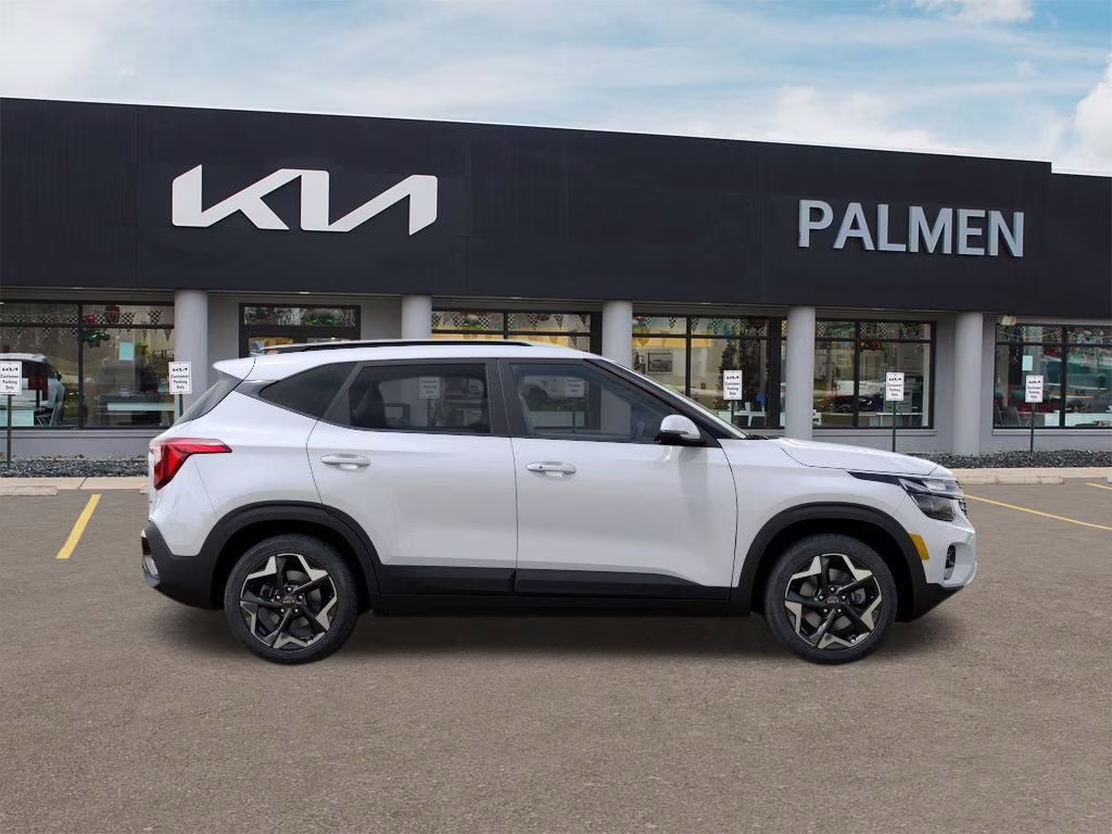 2026 Snow White Pearl Kia Seltos S AWD SUV
