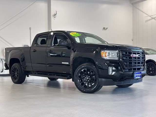 2022 Onyx Black GMC Canyon Elevation 4X4 Truck