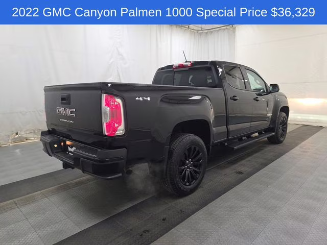 2022 Onyx Black GMC Canyon Elevation 4X4 Truck