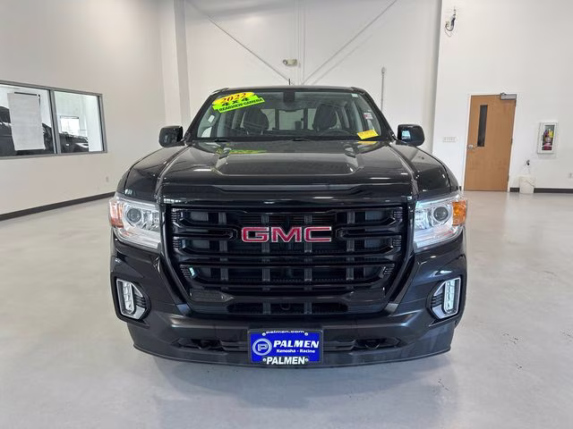2022 Onyx Black GMC Canyon Elevation 4X4 Truck