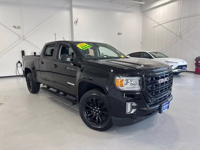 2022 Onyx Black GMC Canyon Elevation 4X4 Truck