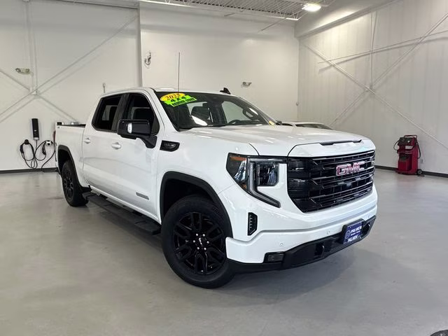 2025 Summit White GMC Sierra 1500 Elevation 4X4 Truck