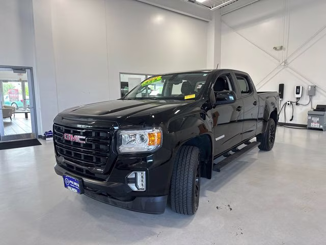 2022 Onyx Black GMC Canyon Elevation 4X4 Truck