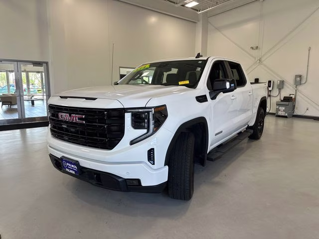 2025 Summit White GMC Sierra 1500 Elevation 4X4 Truck