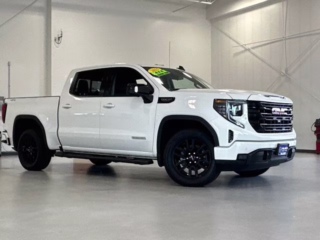 2025 Summit White GMC Sierra 1500 Elevation 4X4 Truck