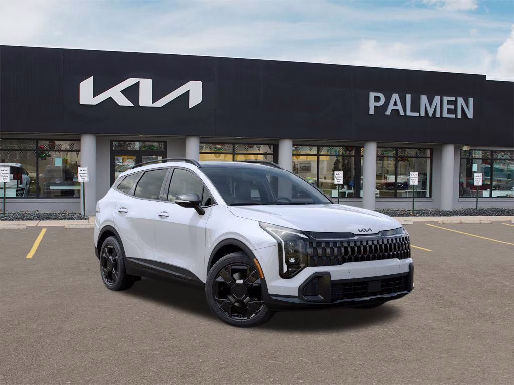 2026 Glacial White Pearl Kia Sportage X-Line AWD SUV