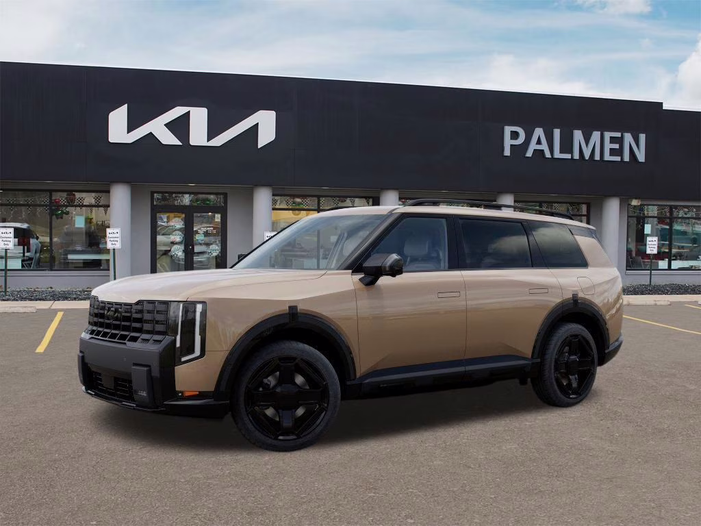 2027 Terrain Brown Kia Telluride Hybrid X-Line SX AWD SUV