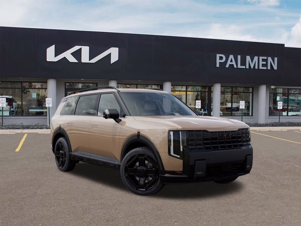 2027 Terrain Brown Kia Telluride Hybrid X-Line SX AWD SUV