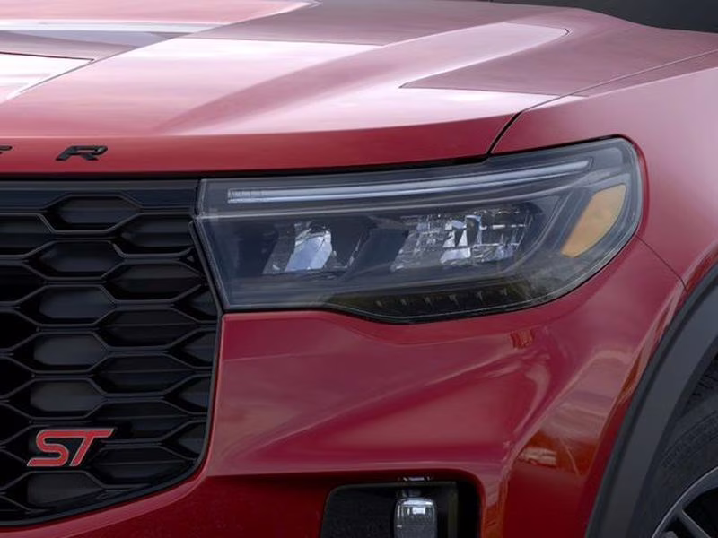 2026 Rapid Red Metallic Tinted Clearcoat Ford Explorer ST 4X4 SUV