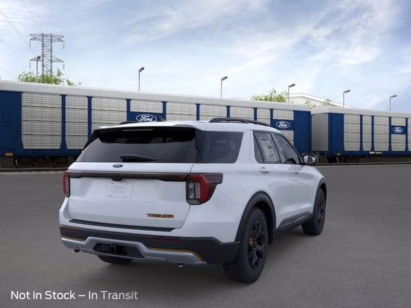 2026 Space White Metallic Ford Explorer Tremor 4X4 SUV