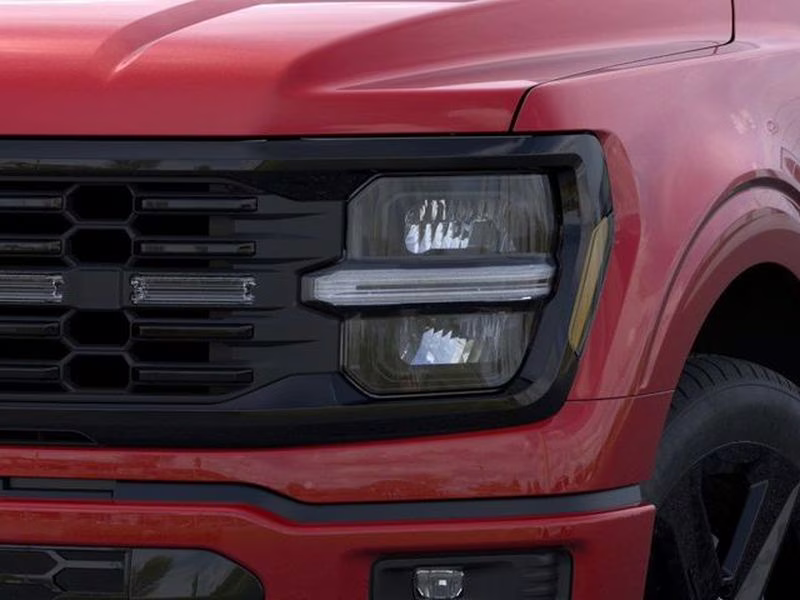 2026 Ruby Red Metallic Tinted Clearcoat Ford F-150 STX 4X4 Truck