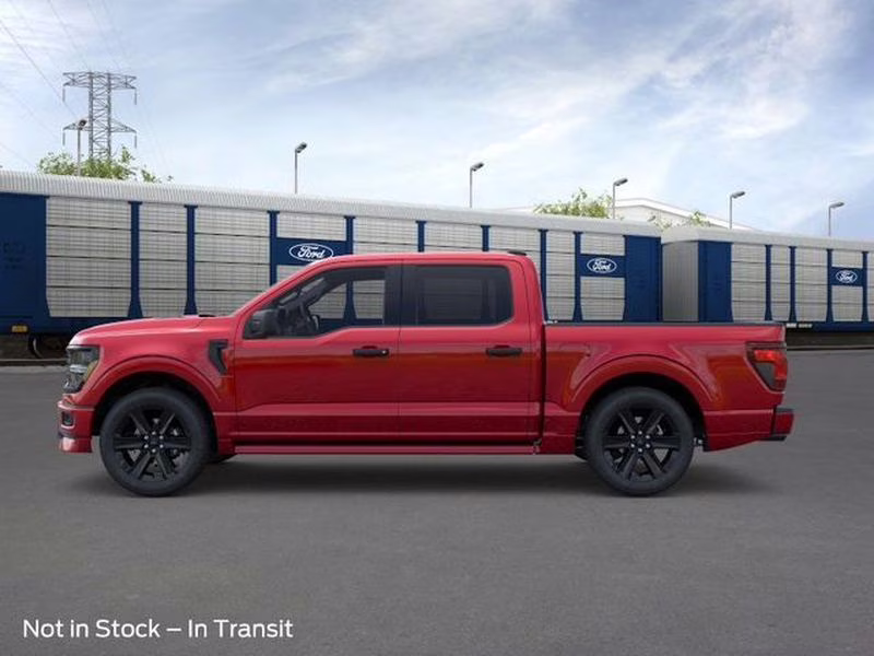 2026 Ruby Red Metallic Tinted Clearcoat Ford F-150 STX 4X4 Truck