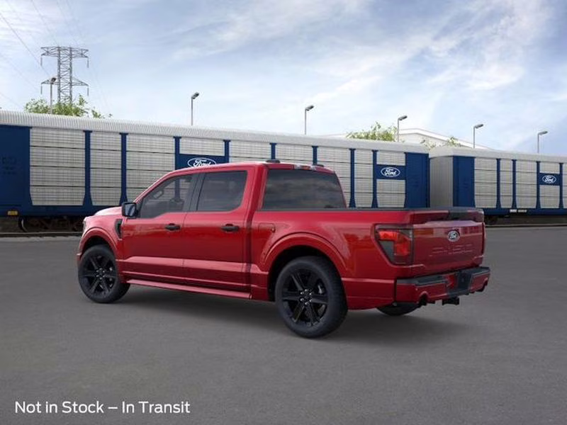 2026 Ruby Red Metallic Tinted Clearcoat Ford F-150 STX 4X4 Truck