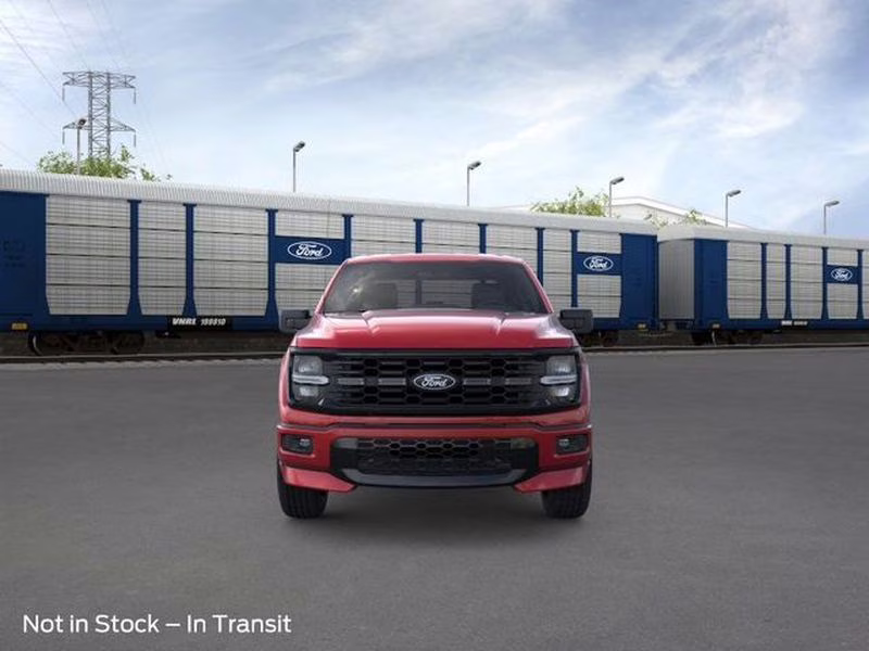 2026 Ruby Red Metallic Tinted Clearcoat Ford F-150 STX 4X4 Truck