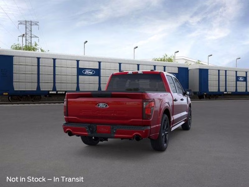 2026 Ruby Red Metallic Tinted Clearcoat Ford F-150 STX 4X4 Truck