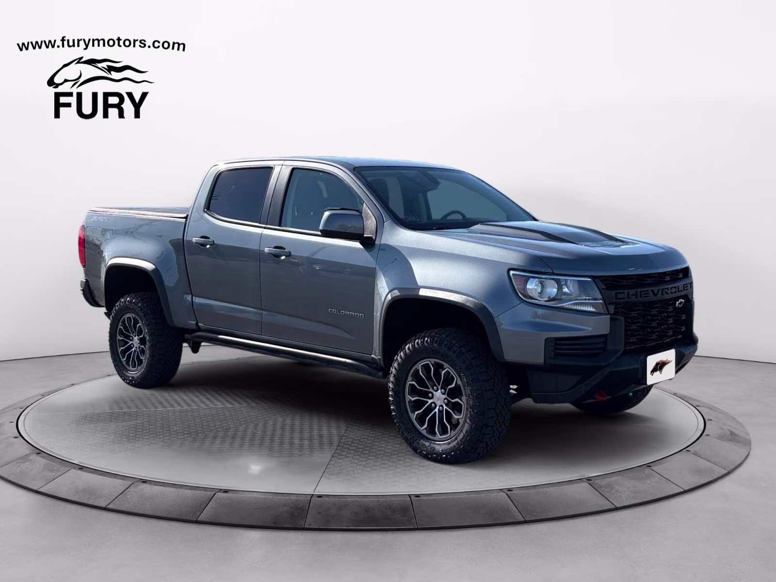 2022 Silver Chevrolet Colorado ZR2 4X4 Truck
