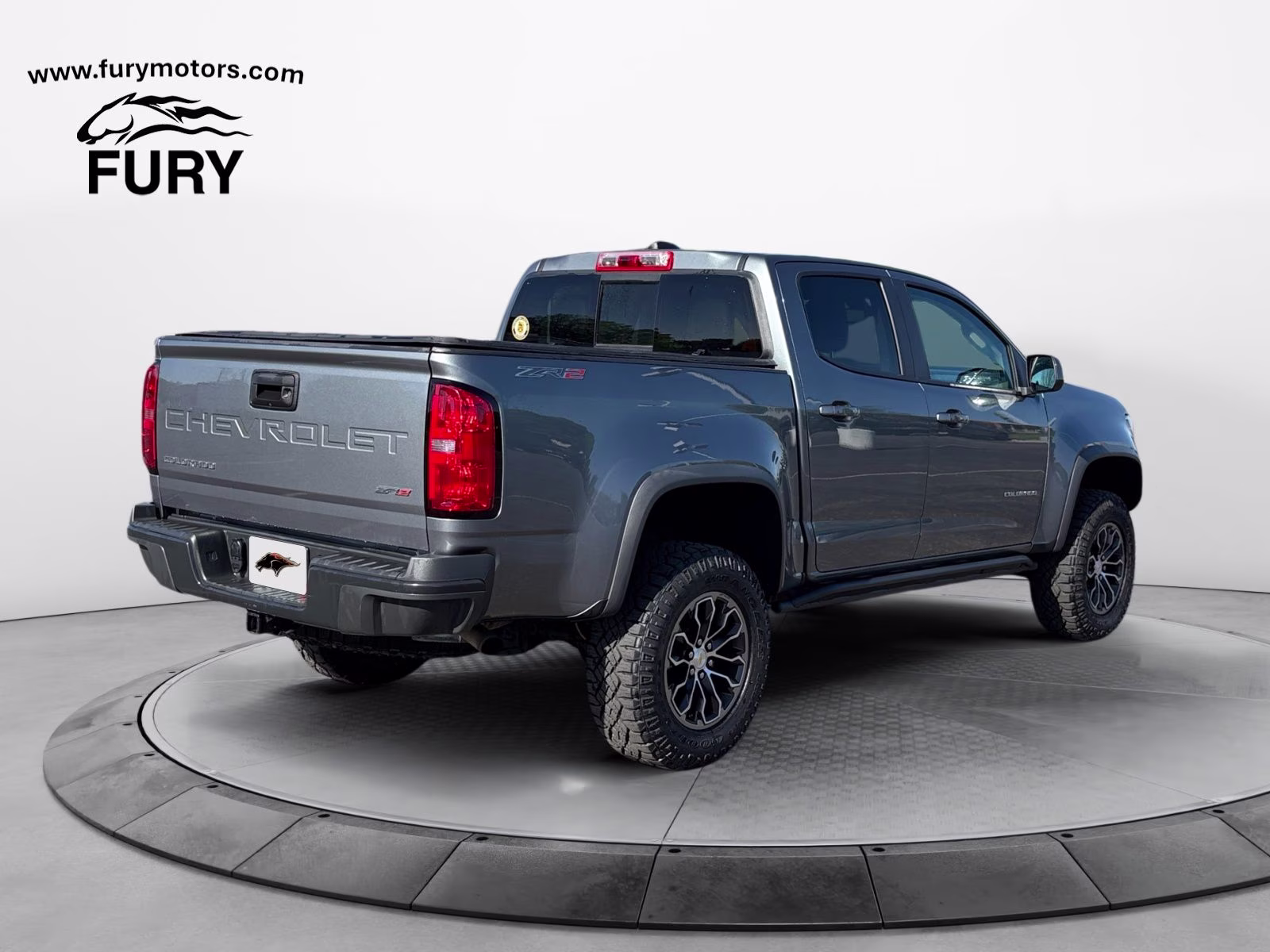 2022 Silver Chevrolet Colorado ZR2 4X4 Truck