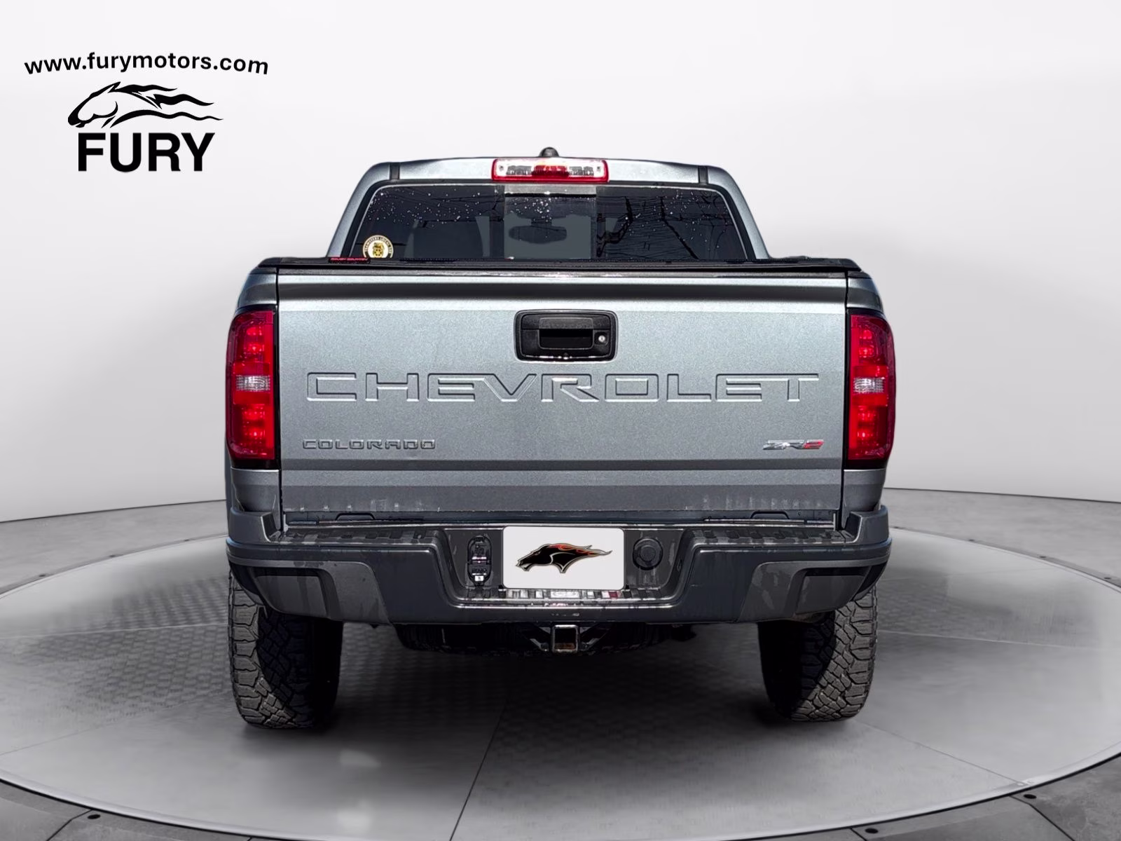 2022 Silver Chevrolet Colorado ZR2 4X4 Truck