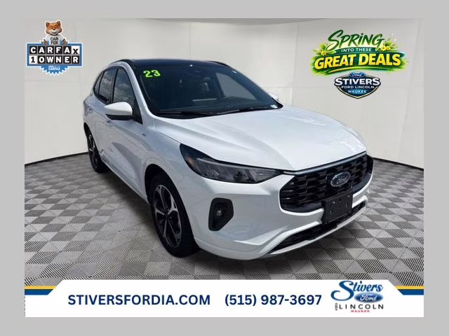 2023 Oxford White Ford Escape ST-Line Select AWD SUV