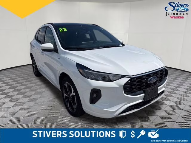 2023 Oxford White Ford Escape ST-Line Select AWD SUV