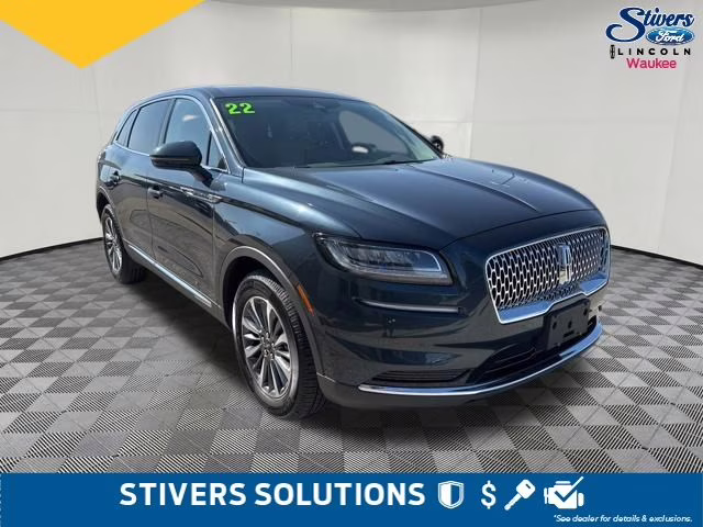 2022 Flight Blue Metallic Clearcoat Lincoln Nautilus Standard AWD SUV